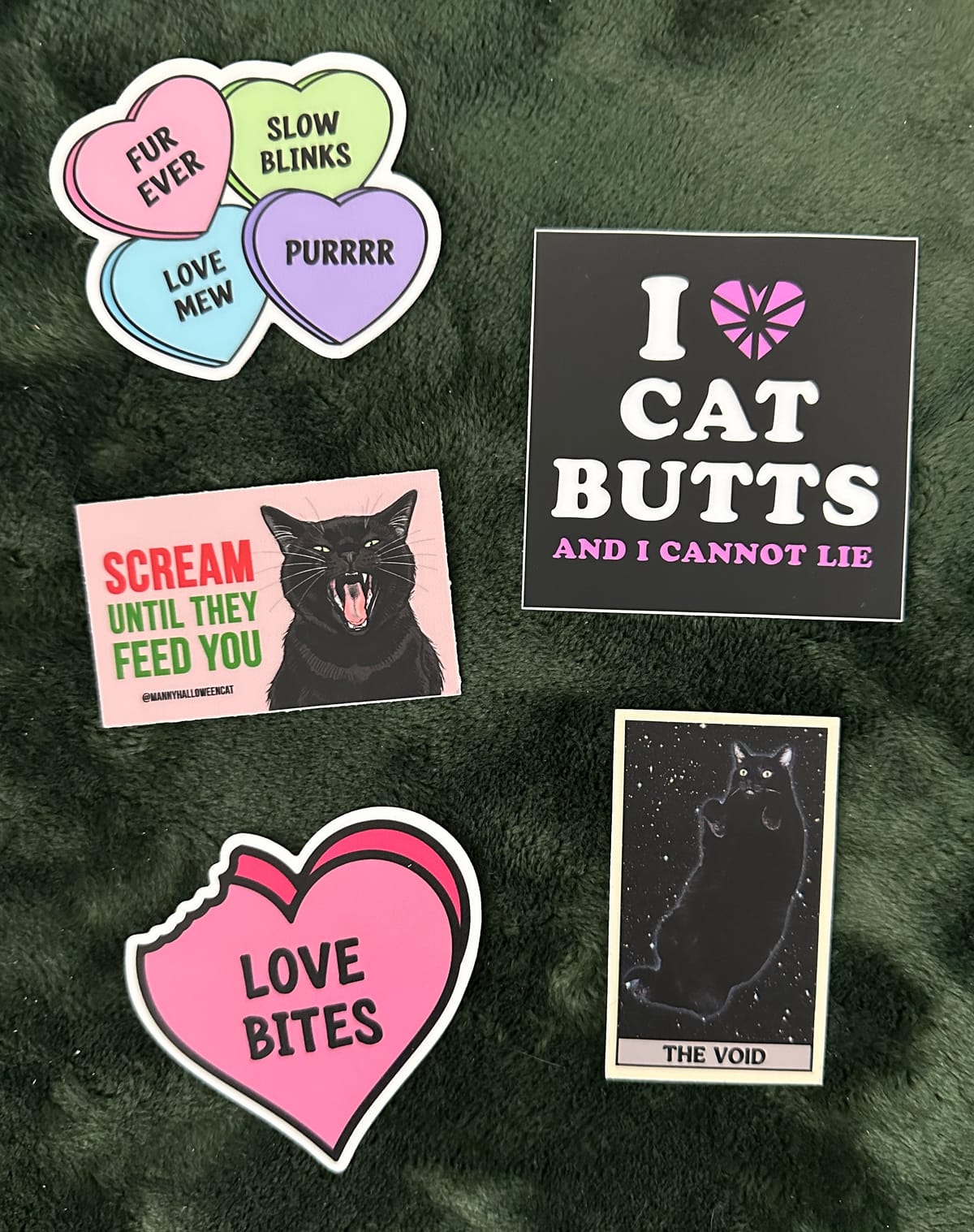 February sticker club choices + bonus sticker